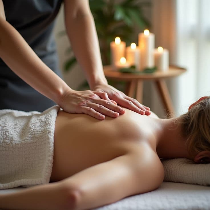 Massage relaxant chez VIP